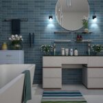 une baignoire
