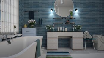 une baignoire