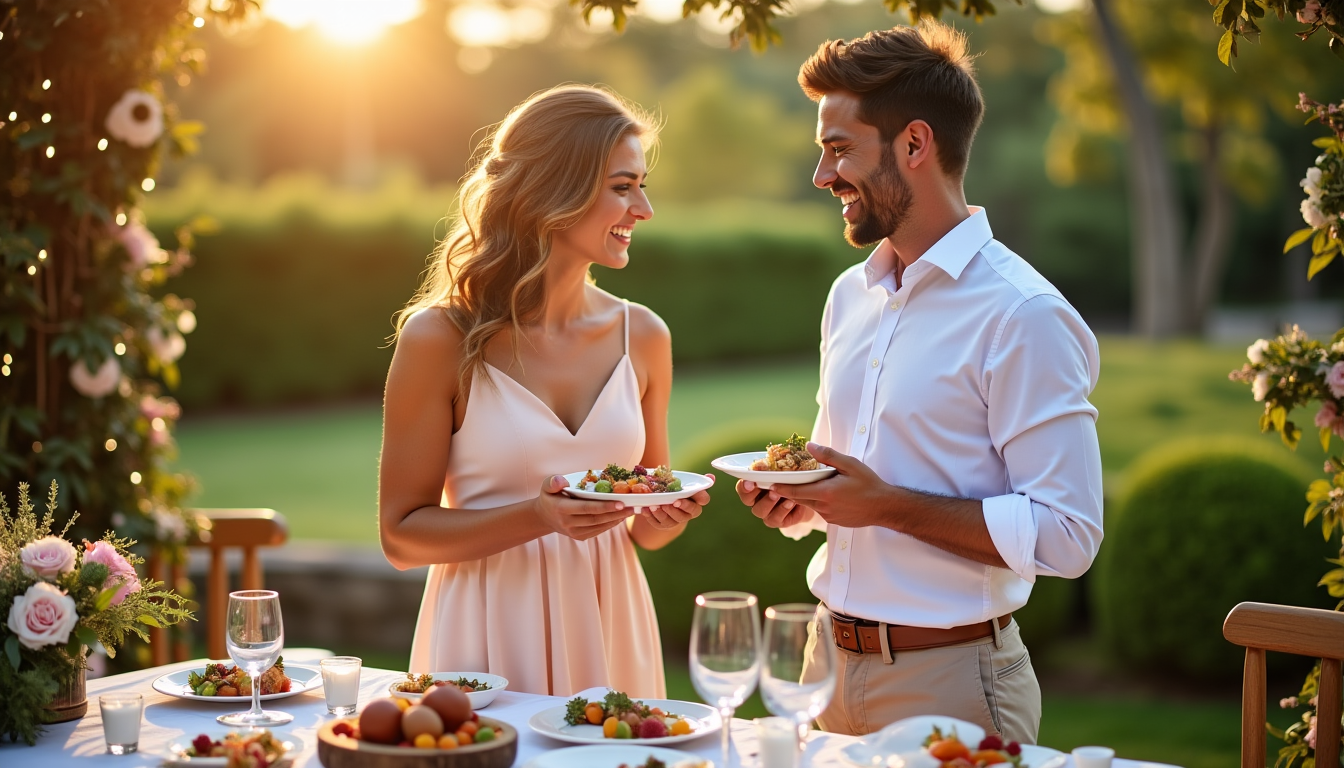 Trouvez le traiteur parfait pour votre mariage 2026