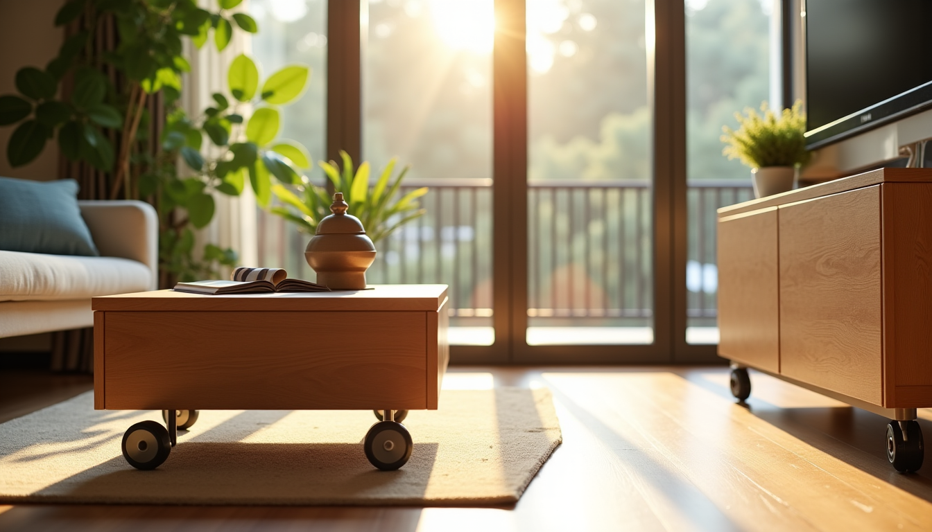 Roulette pour meuble : comment offrir une seconde vie et de la mobilité à vos rangements